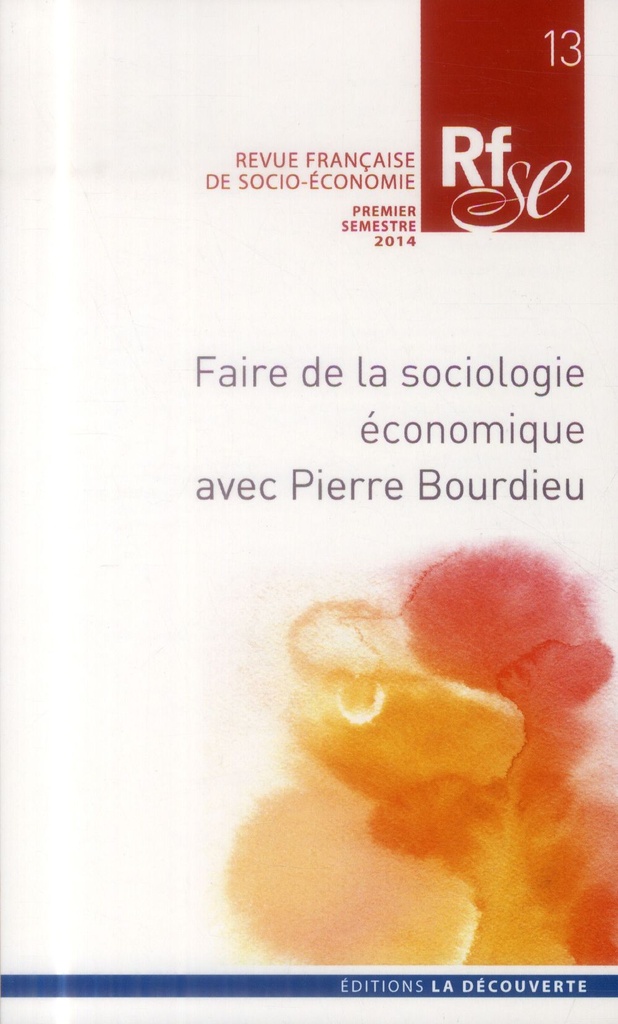  Revue française de socio-économie: No 13 