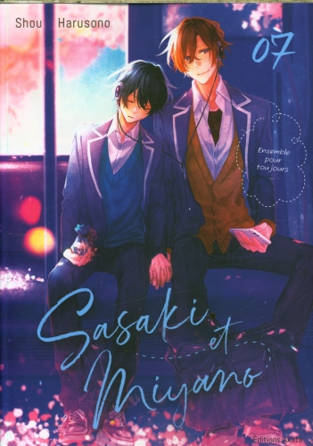  Sasaki et Miyano. Tome 7 