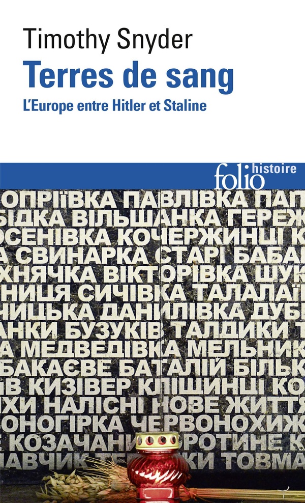  Terres de sang : l'Europe entre Hitler et Staline -ancienne édition- 