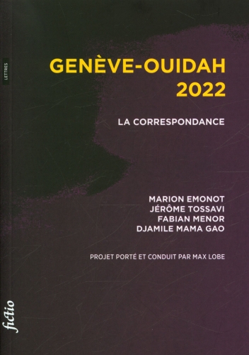  Genève-Ouidah 2022 la correspondance 