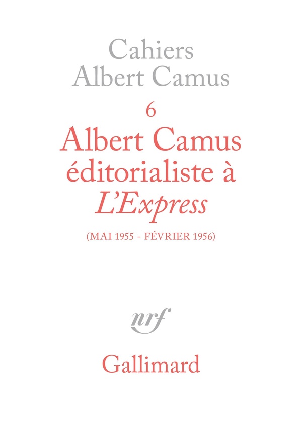  Cahiers Albert Camus 