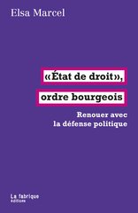 ETAT DE DROIT  ORDRE BOURGEOIS - RENOUER