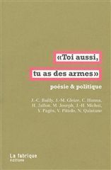 TOI AUSSI TU AS DES ARMES