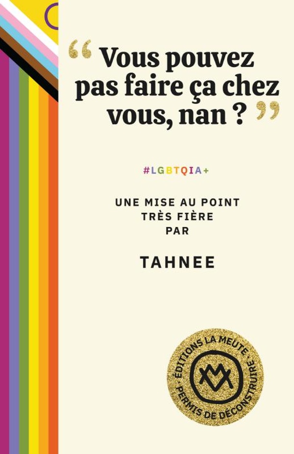  Vous pouvez pas faire ça chez vous, non ? 