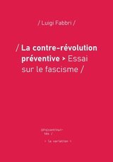 LA CONTRE-REVOLUTION PREVENTIVE - ESSAI
