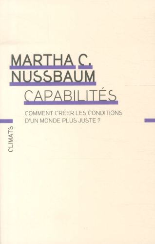 Capabilités : comment créer les conditions d'un monde plus juste ? 