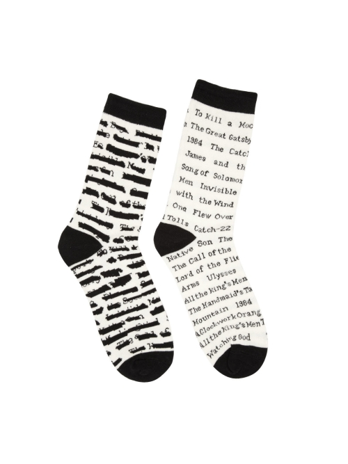  Banned Books Socks - Large 