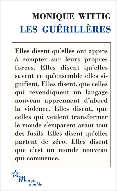  Les guérillères 
