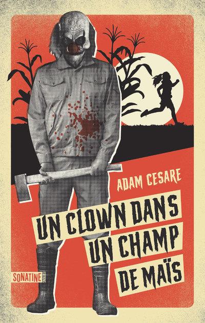  Un clown dans un champ de maïs 