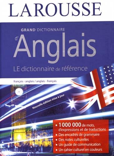  Grand dictionnaire français-anglais et vv 