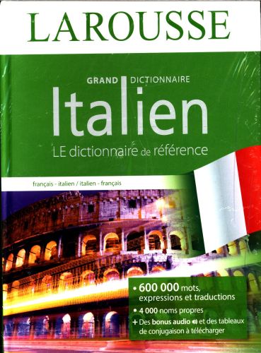  Grand dictionnaire italien : français-italien et vv 