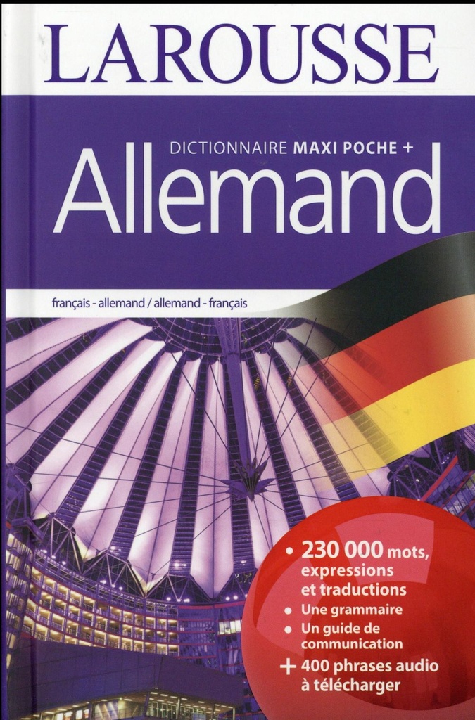  Dictionnaire maxipoche + allemand : français-allemand et vv 