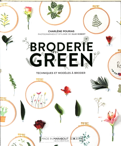  Broderie green : techniques et modèles à broder 