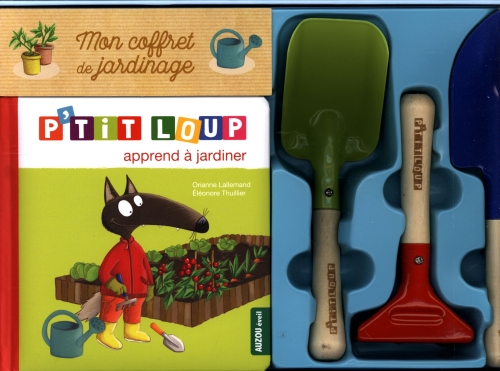  P'tit loup apprend à jardiner : mon coffret jardinage 