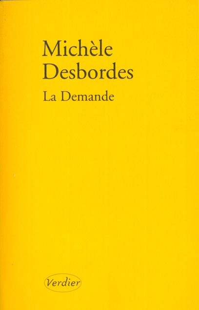  La demande 