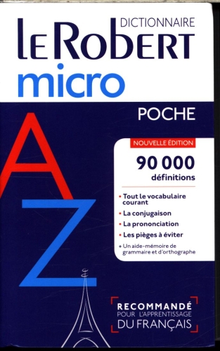  Le Robert micro poche : 90000 définitions 