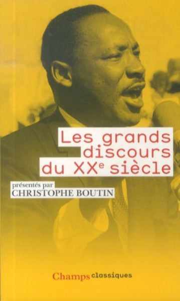  Les grands discours du XXe siècle 