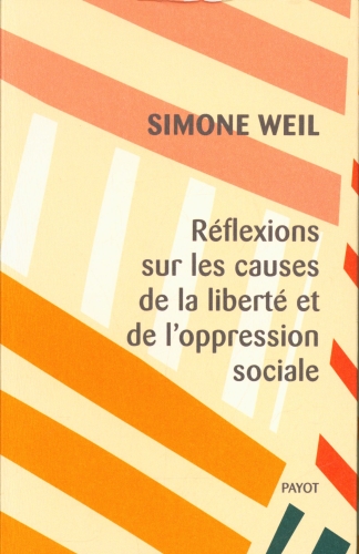 [9024434]  Réflexions sur les causes de la liberté et de l'oppression sociale 
