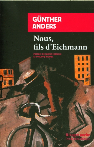 [8868814]  Nous, fils d'Eichmann : lettre ouverte à Klaus Eichmann 