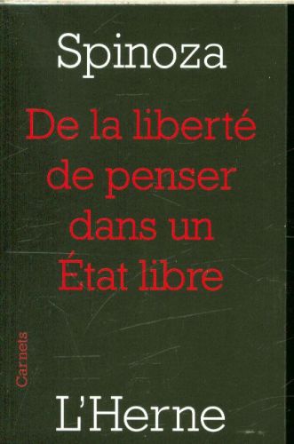 [4085718]  De la liberté de penser dans un Etat libre 