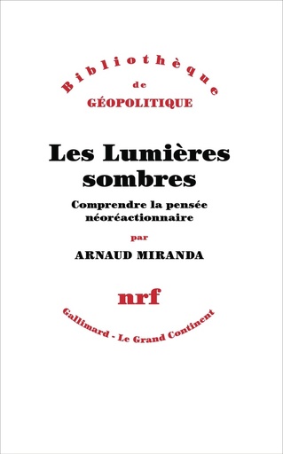 [10303846]  Les Lumières sombres : comprendre la pensée néoréactionnaire 