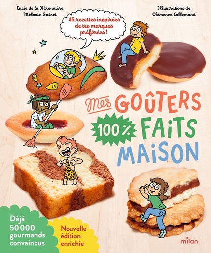 [10010828]  Mes goûters 100 % faits maison : avec des recettes inédites 