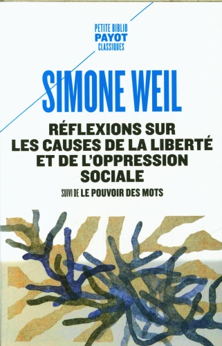 [9857148]  Réflexions sur les causes de la liberté et de l'oppression sociale 