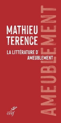 [10358409]  La littérature d'ameublement 