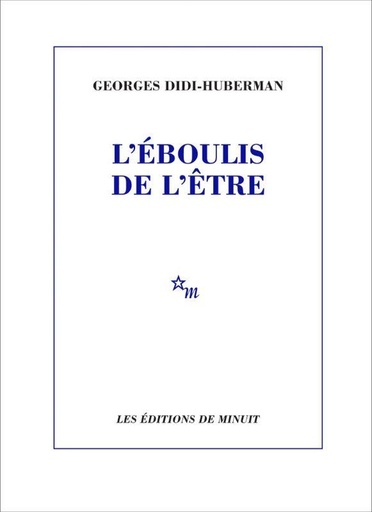 [10383397]  L'éboulis de l'être 