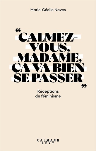 [9626120]  Calmez-vous madame, ça va bien se passer 