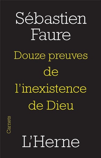 [8212523]  Douze preuves de l'inexistance de Dieu 