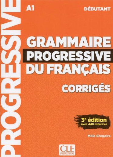 [7149370]  Grammaire progressive du français débutant A1 : corrigés 