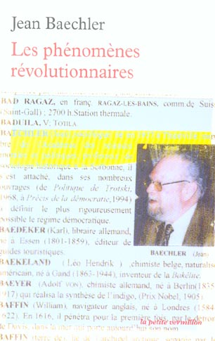 [1212511]  Les phénomènes révolutionnaires 